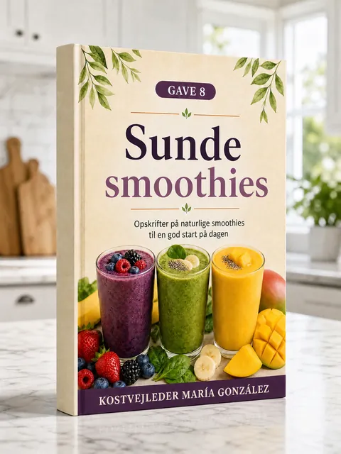 Omslaget til Sunde smoothies